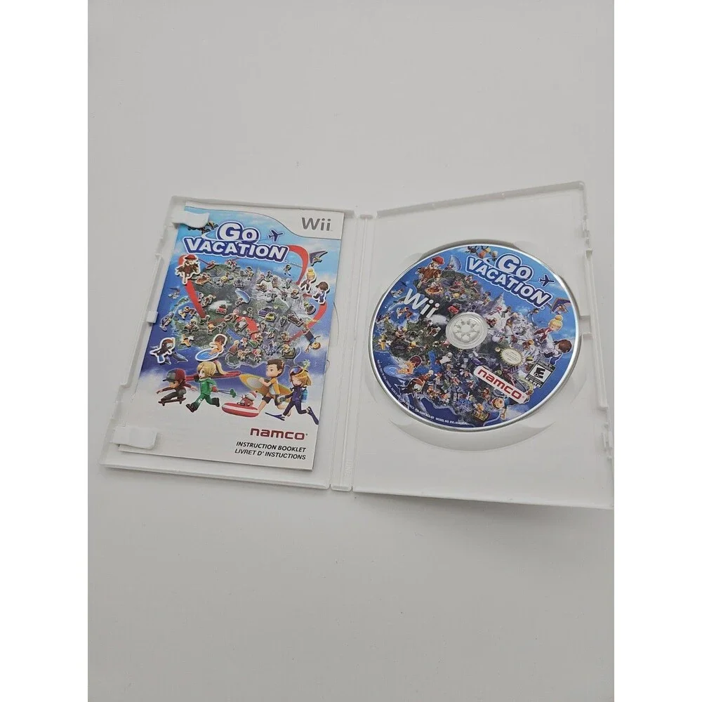 Go Vacation – Nintendo Wii (2011) CIB Complete  Tested Works Great
